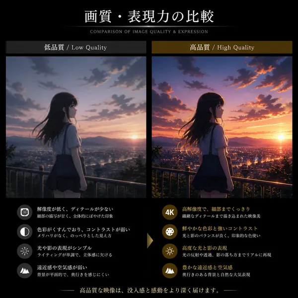 動漫人群視角 (POV) 對比 · 示範圖